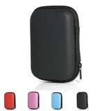 Mini Zippered Storage Hard Bag - Portable Earphone Case and Headset Box, Multifunction Organizer for SD and TF Cards, Ideal for Headphone Storage