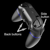 Bluetooth Game Controller for PlayStation 4 and PC - Ipega PG-P4010 Joystick with Touchpad, LED Light, and Headphone Jack Gamepad