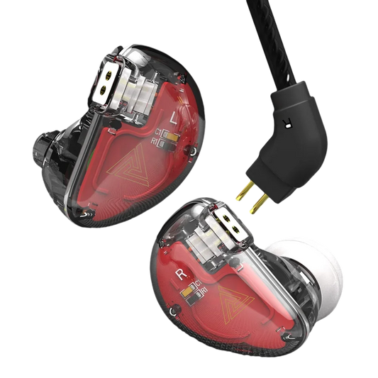 High-Fidelity Stereo Earphones with Dynamic Drivers, Detachable 2-Pin 0.75mm Cable, Superb Bass, Ideal for DJing and Running