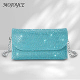 Sparkling Rhinestone Messenger Bag: Fashionable Women's Mini Shoulder Purse