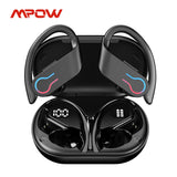 Mpow Q63 Wireless Bluetooth 5.3 Earphones: Sports Headset with IPX7 Waterproofing, HiFi Stereo, 200H Standby Time, In-Ear Design