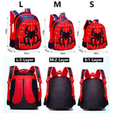 Cute 3D SpiderMan Schoolbag Set: Perfect for Boys, with a Fun and Unique Design