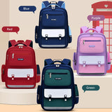 Unisex Large Capacity Luminous Backpack: Waterproof Elementary School Bag Perfect for Carrying Books