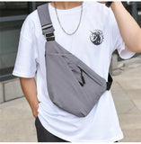 Men's Ultra-Thin Small Chest Bag: Sports Bag, Waterproof Mini Crossbody Bag for Travel, Ideal Messenger Bag for Boys