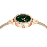 Fashion Women's Watch with Waterproof Luxury Green Dial, Casual Bracelet Wristwatch - Ideal Gift for Women