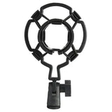 Universal Professional Condenser Microphone Shock Mount Holder for Studio Recording, Compatible with Large Diaphragm Microphones