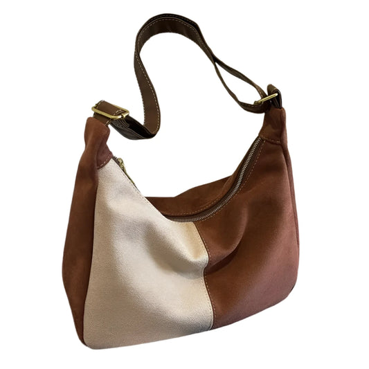 Retro Armpit Tote: Fashionable Crossbody Satchel for Women on the Go