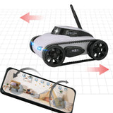 WiFi FPV RC Car with Mini HD Camera: Remote Control Robot Tank, iOS/Android App, Wireless Toy