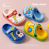 Non-Slip Cartoon Cave Hole Sandals for Kids: Quick-Drying, Soft-Soled Summer Slippers for the Beach and Garden