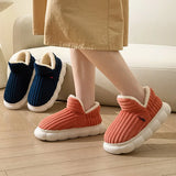 Cozy Winter Fur Slippers: Fashionable Plush Boots for Women and Men, Ideal for Indoor Wear