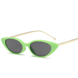 Women's Cat Eye Sunglasses Small Frame Sun Shades for Ladies Trendy Glasses UV400 Protection