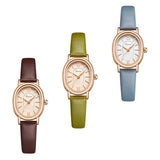 High-Quality Fashion Women's Oval Hipster Dress Watch with Bracelet, Quartz Movement - Japanese Wristwatch, Ideal Gift