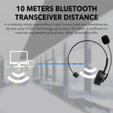 Mpow BH69 Bluetooth 5.0 Business Headset: Single-Sided Design with Wireless Voice Microphone for Customer Service, Office, and Driving Calls