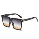 Gradient Tinted Lenses Square Sunglasses for Women