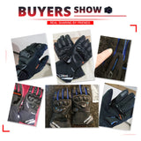 Windproof Waterproof Motorcycle Gloves for Men - Ideal for Motorbike Riding, Touch Screen Compatible