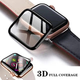 Waterproof Full Coverage 3D Screen Protector Film for Apple Watch Series 9/8/7/6/5/4: 49mm/45mm/44mm, Non-Glass Material for iWatch