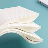 2 Sets of Non-Sticky Long Notepads: Simple Memo Pads for Writing Notes in School or Office, Sized 9x25cm