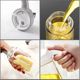 630ML Large Olive Oil Dispenser Bottle with Auto Flip Cap – Leakproof Condiment Container for Kitchen Cooking Tools