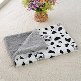 Thickened Coral Fleece Pet Blanket: Provides Winter Warmth, Suitable for Small and Large Dogs