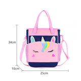 Adorable Cartoon 3D School Backpack - Children's School Bags for Girls with a Kawaii Pen Pencil Bag - Waterproof Primary Student Bookbag