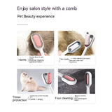 Pet Grooming Comb for Cats and Dogs: Hair Removal Brush with Water Injection for Cleaning and Massage, Pet Supplies