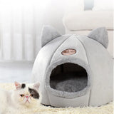 Cozy Winter Cat Bed for Deep Sleep: Comfortable Small Dog House Mat, Indoor Pet Tent Basket, Snug Cave Nest for Cats, Cama Gato Products