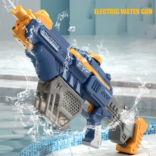 Powerful Electric Water Gun – Large-Capacity Water Blaster for Summer Pool and Outdoor Fun – Ideal Toy for Kids