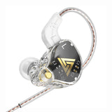 QKZ AKX 3.5mm Wired In-Ear Earphones: Dynamic HIFI Bass, Ideal for Monitoring and Sports, with Noise Cancellation