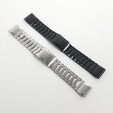 Luxury Stainless Steel Watch Band for Garmin Fenix 6, 6X, 7X, 7 Solar, 6 Pro, 5 Plus, Instinct, and epix Gen 2 - 22mm/26mm Strap