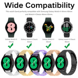 Titanium Metal Strap for Galaxy Watch 5 Pro & Watch 4 Series, Various Sizes