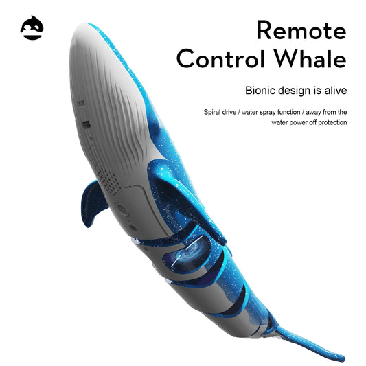 Remote Control Whale Toy: Electric Water Boat, Simulated Diving and Water Spray, Ideal for Summer Fun