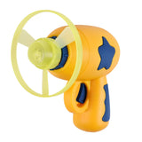 Cat and Dog Toy Collection: Light Gun Bamboo Dragonfly and Sports Frisbee, Ideal for Pet Training—Firing Gun Not Included