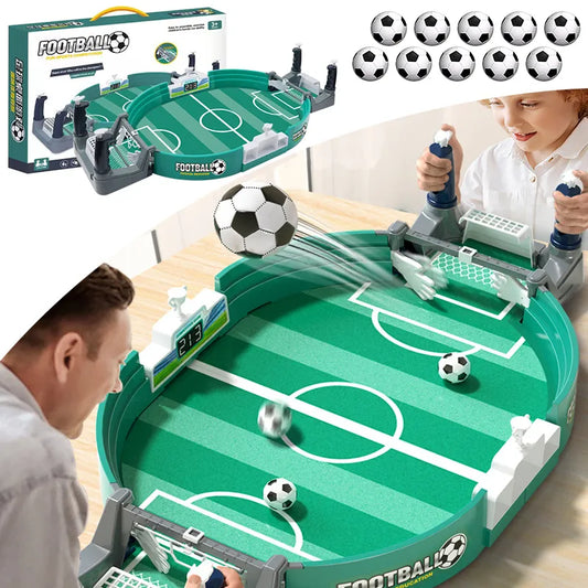 Family Party Soccer Table: Interactive Football Board Game, Portable Outdoor Toy Gift for Kids, Boys, and Sports Enthusiasts