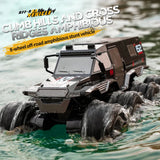 Kids' Electric Amphibious RC Car: Cross-Country Climbing, Waterproof, Armored Toy for Boys