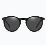 Unisex Polarized Retro Round Sunglasses: Vintage Style Goggles with UV400 Protection