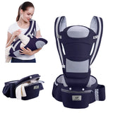 Ergonomic Baby Carrier: Front-Facing Kangaroo Sling for Newborns