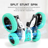 360° Drift Stunt RC Car: Double-Sided Flips, Remote Control, 4WD