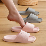 Summer Cartoon Cat & Bear Slippers: Thick Platform, Non-Slip for Women & Men at Home or Beach