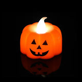 LED Lights Pumpkin Candle Light Lantern Lamp Ornaments Props Halloween Party Supplies Decorations for Home. Available in Sets of 1, 2, or 3 pieces.