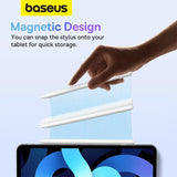 Baseus Touch Pen with Magnetic Design for iPad, Compatible with Apple Pencil, Palm Rejection, Designed for Tablets including iPad Pro