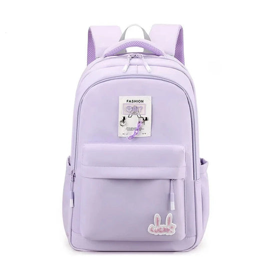 Adorable Children School Backpack - Children's Book Bag for Girls - Cute Shoulder Bag for Students with Kawaii Style - Spacious Large Capacity Backpack