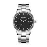 MEGIR Men's Quartz Steel Watch Business Casual Waterproof Date