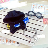 Hooded Jumpsuit Poncho Outfit for 17cm Labubu – Cute Mini Plush Doll Clothes & Accessories for Fans and Dress-Up Gifts