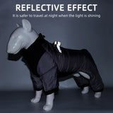 Winter Waterproof Reflective Pet Jacket: Keep your small to medium-sized dog warm