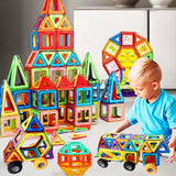 Big Size Magnetic Toys for Kids: Constructor Set for Boys, Building Blocks with Magnets