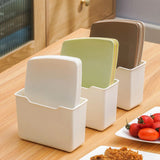 Set of 8 Plates with Storage Box: Household Dinnerware Set Includes Thickened Dish, Fruit Plate, and Anti-Drop Design