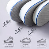 Invisible Height-Boosting Insoles: Breathable and Comfortable for Men's and Women's Shoes, Offering Orthopedic Heel Lift and Foot Care