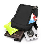 Compact Shoulder Bag for Men: Small Messenger Bag, Perfect for Anti-Theft Travel, Ideal Mini Crossbody Phone Bag