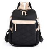 Stylish Casual Backpack for Women: Fashionable Lightweight Black Travel Backpack, Small Anti-theft Backpack, Ideal Gift for Women