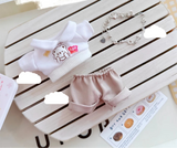 Labubu Doll Pajama Clothes Set – 17cm Plush Vinyl Outfit with Overalls, Cloak & Shirt for Cute Dress-Up Accessories & DIY Gift